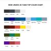 tank top color chart - Jschlatt Merch